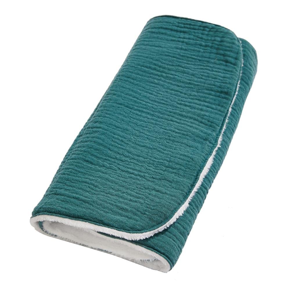 Panni in Mussola Extra Assorbenti e Morbidi per Neonati 10 Pezzi 25 * 58 Cm Cotone Crespo più Pile (10 installazioni)