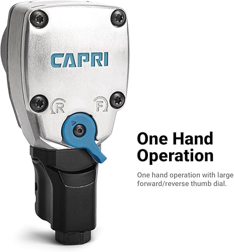 Miniatura 6 de Capri Tools Llave de impacto Palm Air de 12 pulgada, 400 pies libras.