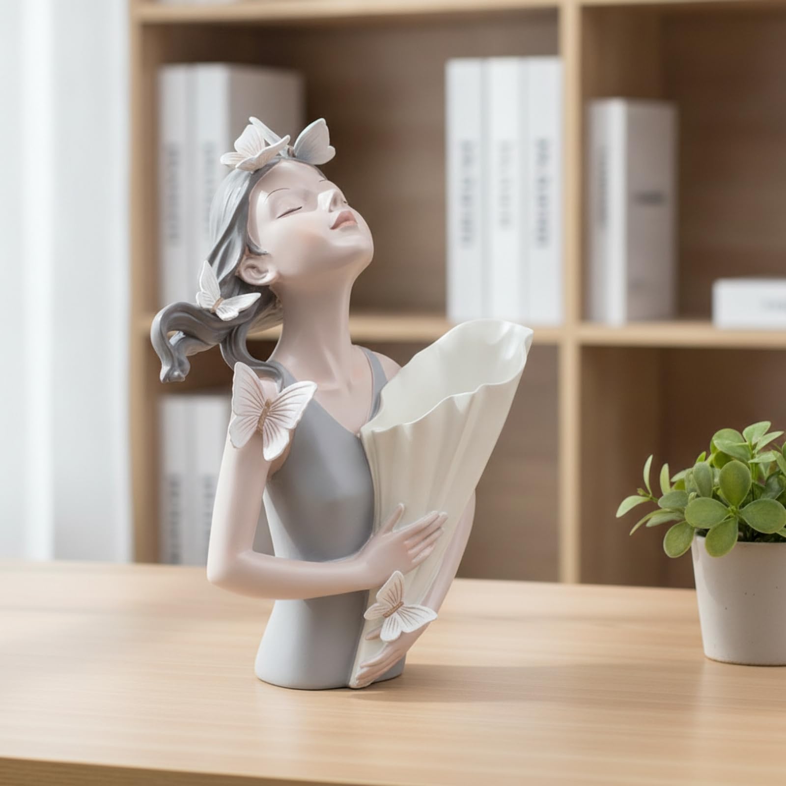 Figura Resina Europeo Busto, Lunares