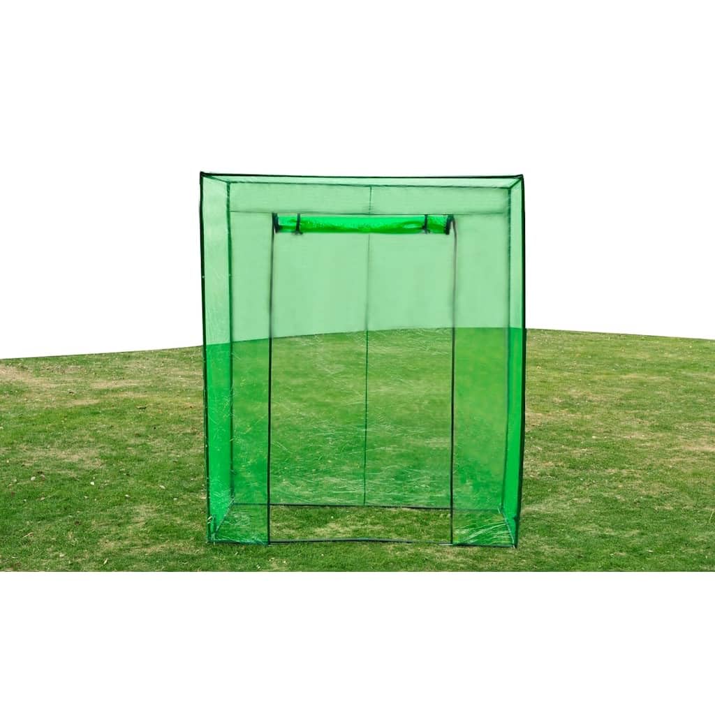 Invernadero con marco de acero PVC, invernadero para plantas, cobertizo de jardín y casa para plantas con puerta enrollable, casa de tomate, túnel de lámina, casa de cultivo para balcón