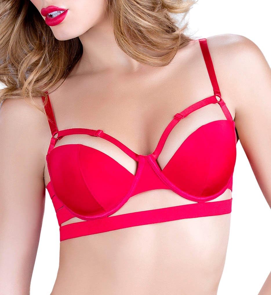 Bandage Style Bra Red X-Large