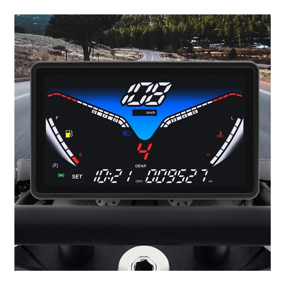 Moto Tachimetro Misuratore Universale Per Moto Tachimetro GPS Contachilometri Digitale Strumento Multifunzione Indicatore Livello Carburante