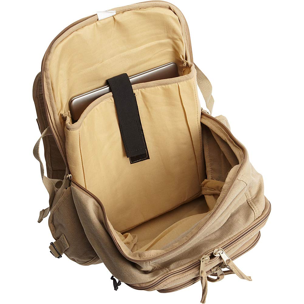 Fox Outdoor Products Retro Yukon Mountaineering Rucksack, Olive Drab, 18 1/2