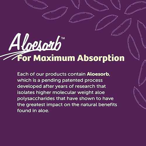 Miniatura 6 de Lily of the Desert Jugo de aloe vera, sin conservantes, bebida de aloe vera filtrada de hoja entera, jugo de aloe orgánico certificado por USDA para