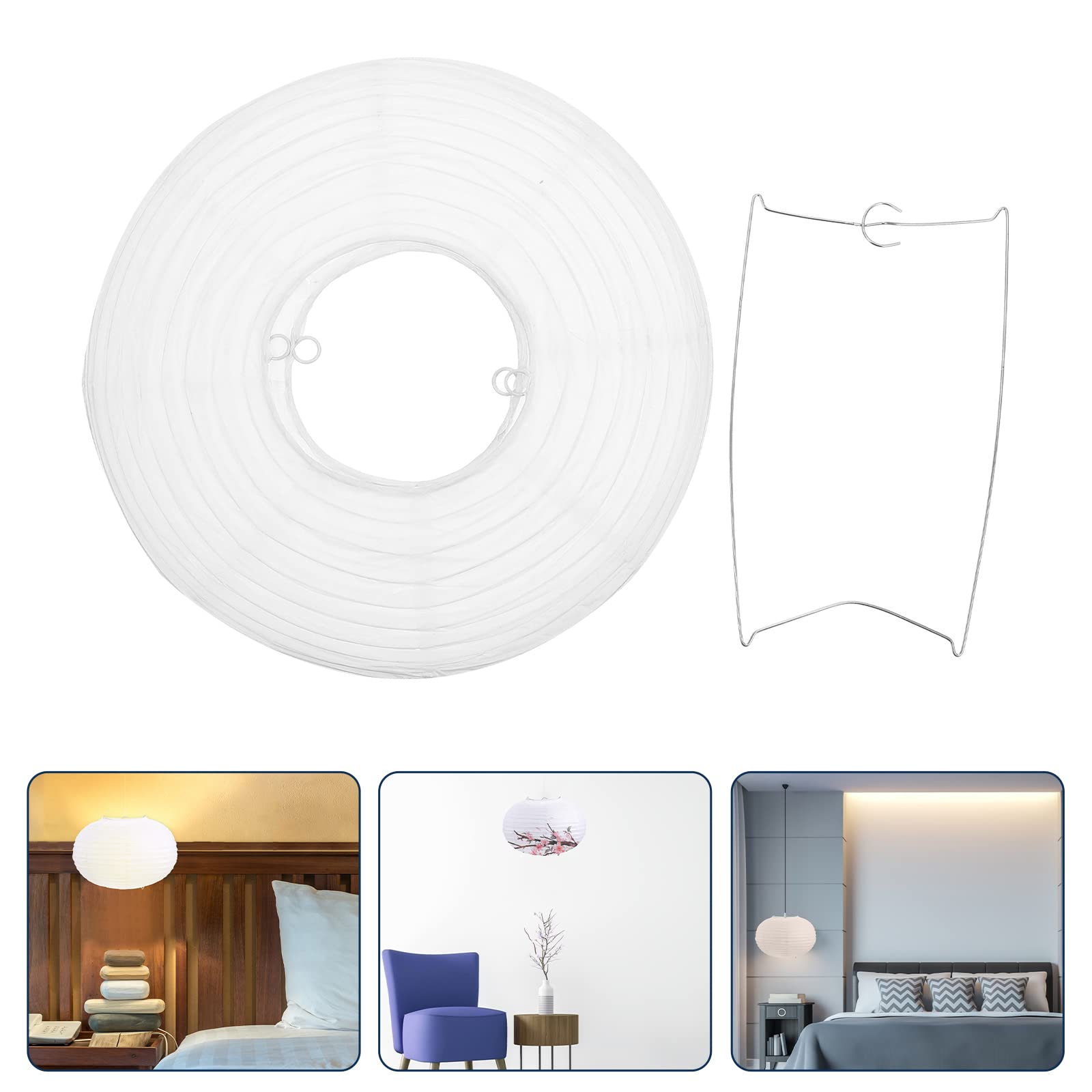Paralume In Carta A Forma Di Pentagramma – Lanterna Giapponese Pieghevole Per Soffitto, Stile Orientale, Decorazione Casa - 4