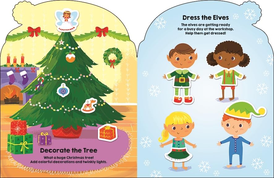Sticker Friends: Christmas: Over 300 Reusable Stickers image 5