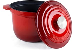 Premium 2-Quart Enameled Cast Iron Dutch Oven: Your Culinary Canvas for Exceptional Dishes