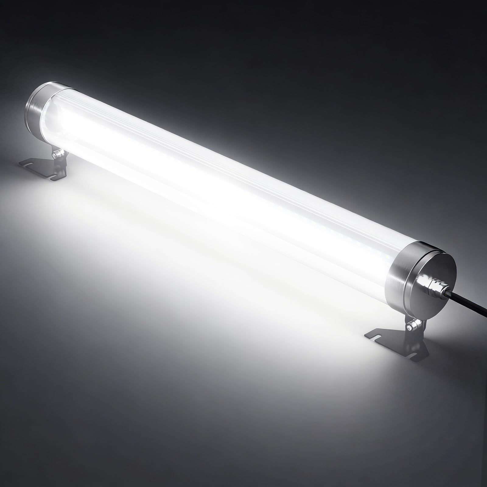 YouTeMei Led Machine Light, 20W Explosion Proof Lights 110-220V IP68 Waterproof LED Workshop Lights, CNC Work Lighting