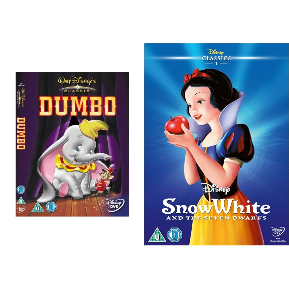 Dumbo [DVD] & Snow White and the Seven Dwarfs [DVD]: Amazon