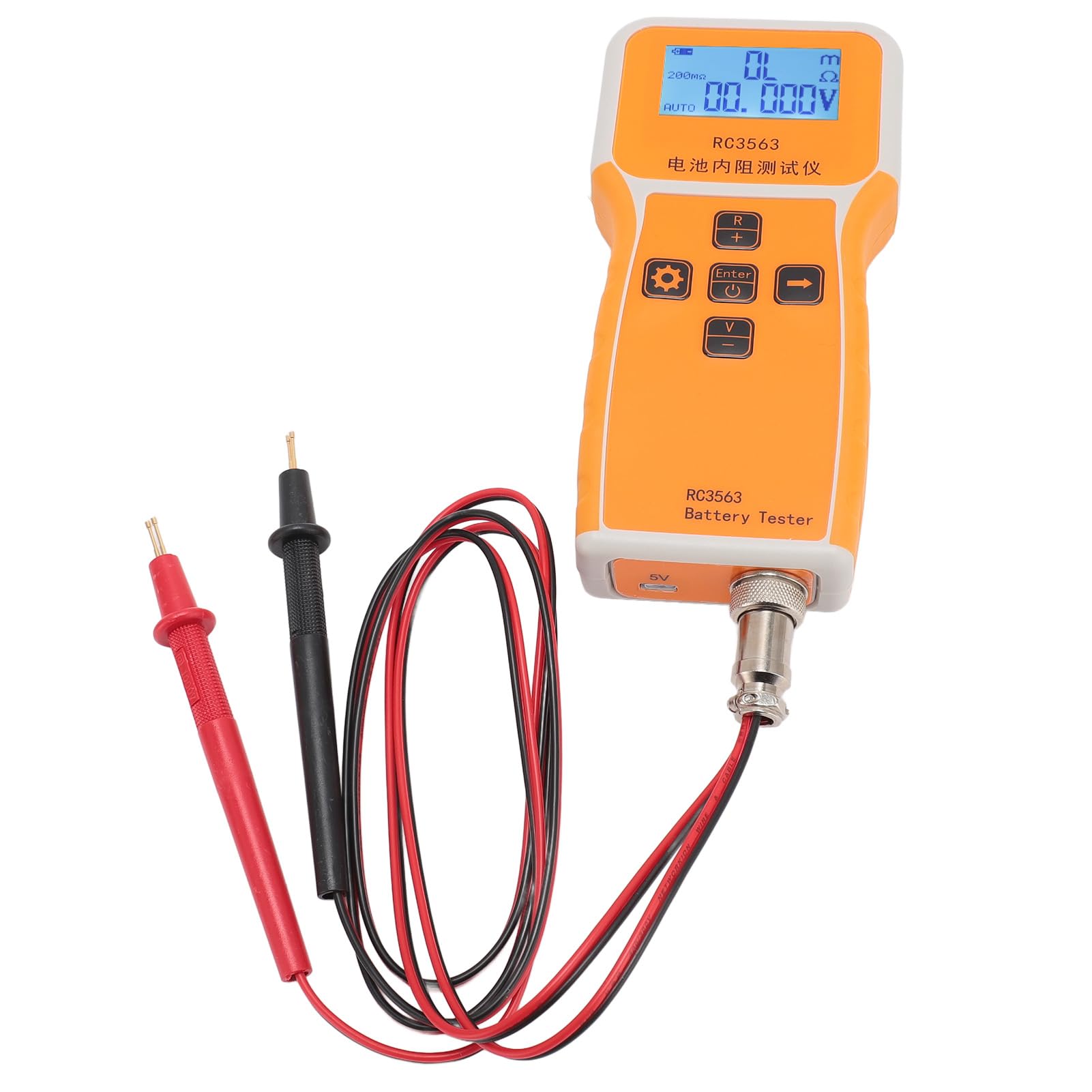 Tester Baterii RC3563, Tester Rezystancji Wewnętrznej Baterii, Tester Baterii Ołowiowo-litowo-niklowo-chromowej