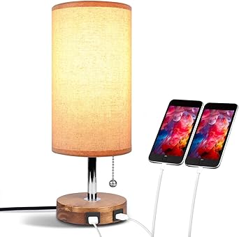 Bedroom table lamps usb Clearance