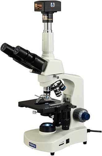 Miniatura 2 de OMAX 40X-2500X USB3 18MP Digital Darkfield Lab Siedentopf Trinocular LED Microscope for Live Blood
