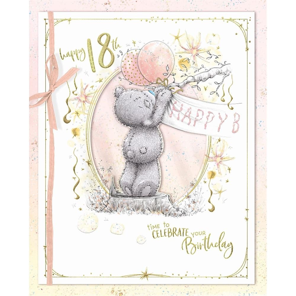 Me To You Bear 18th Birthday Birthday Card