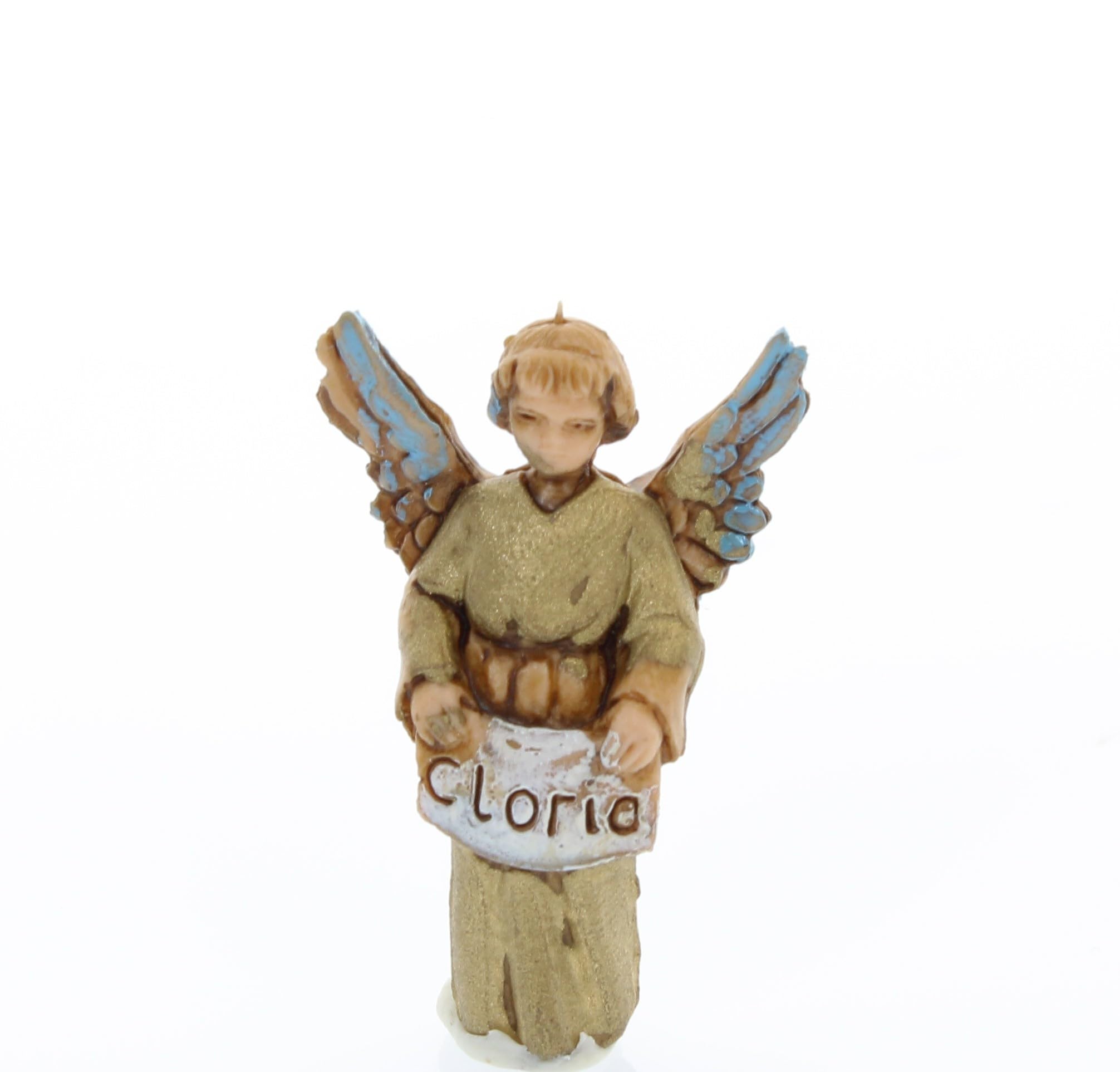 Moranduzzo Natividad 6 Figuras Apta para Belén de 3,5 cm Escala 1:50 – Micro 3,5 – Figura Indestructible, Estilo Siglo XVIII, Acabada a Mano, Escultor M. Landi