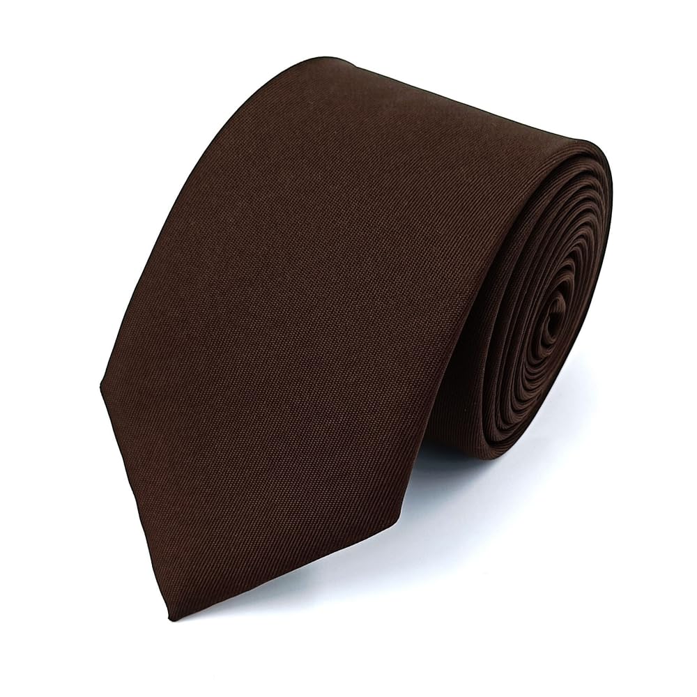 kashbro Neckties for Man Silk Skinny Ties 3"(7CM) Gabardine Men Neck Ties Classic Wedding Business-picture-19