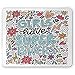 Produktbild Mädchen Haben Superpower-Mausunterlage,Blumenmuster Mit Kalligraphie-Gekritzel Und Die Inspirierenden Motive,Rutschfestes Gummi-Mousepad des Rechtecks
