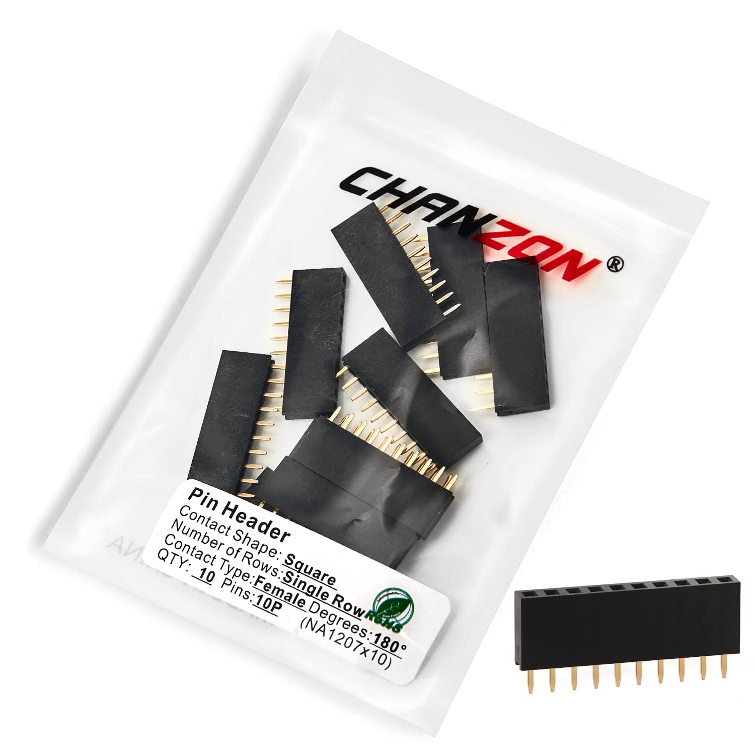 Male Header File Arduino 2.54mm 20 Pack 2.54mm - 40 Pin Male & Female Breakaway Headers For ...