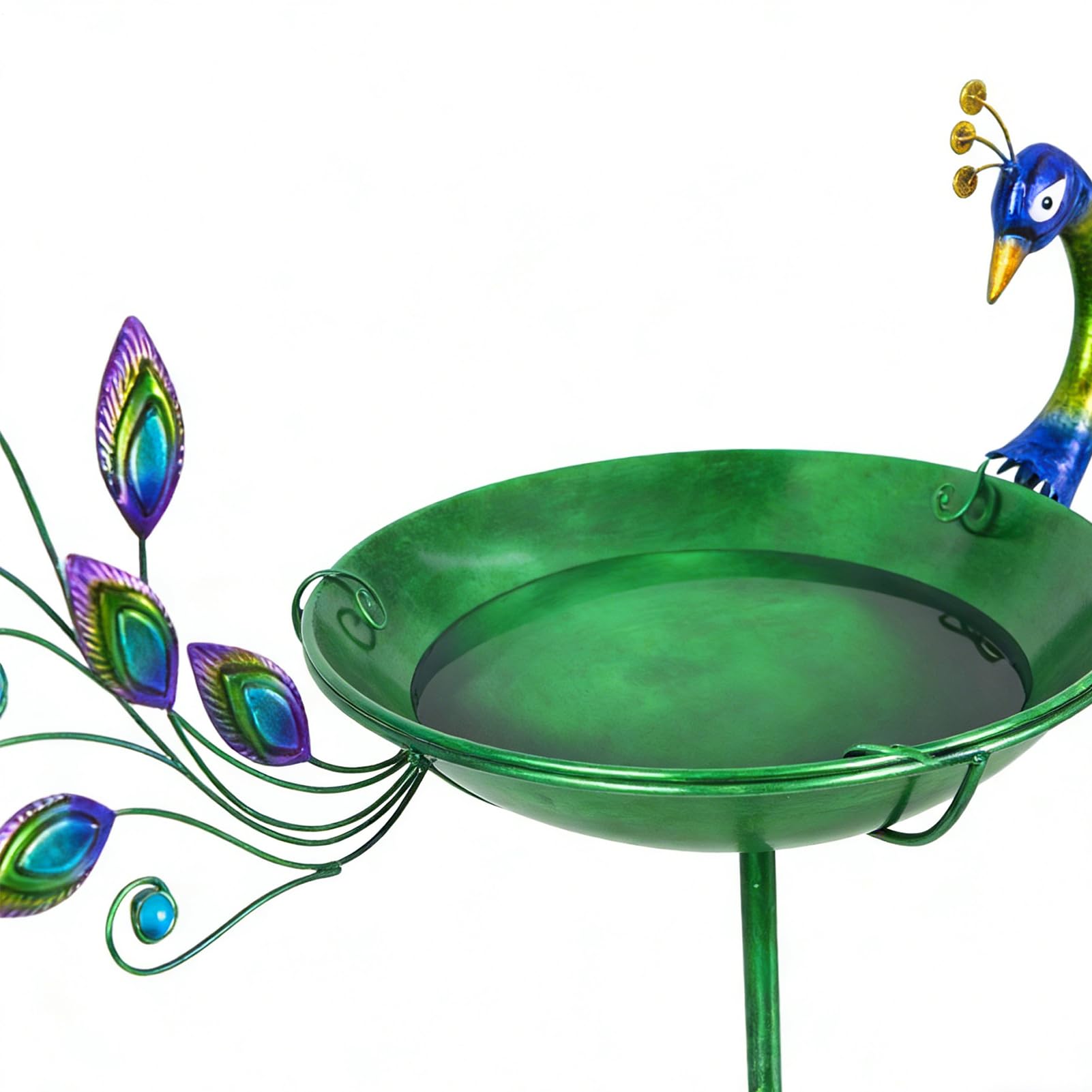 Kąpieliska Dla Ptaków Na Zewnątrz Metalowe Ptasie Poidełka Z Wzorem | Zewnętrzne Poidełko Dla Ptaków Do Ogrodu Tarasu Balkonu I Trawnika Oraz Dla Kolibrów