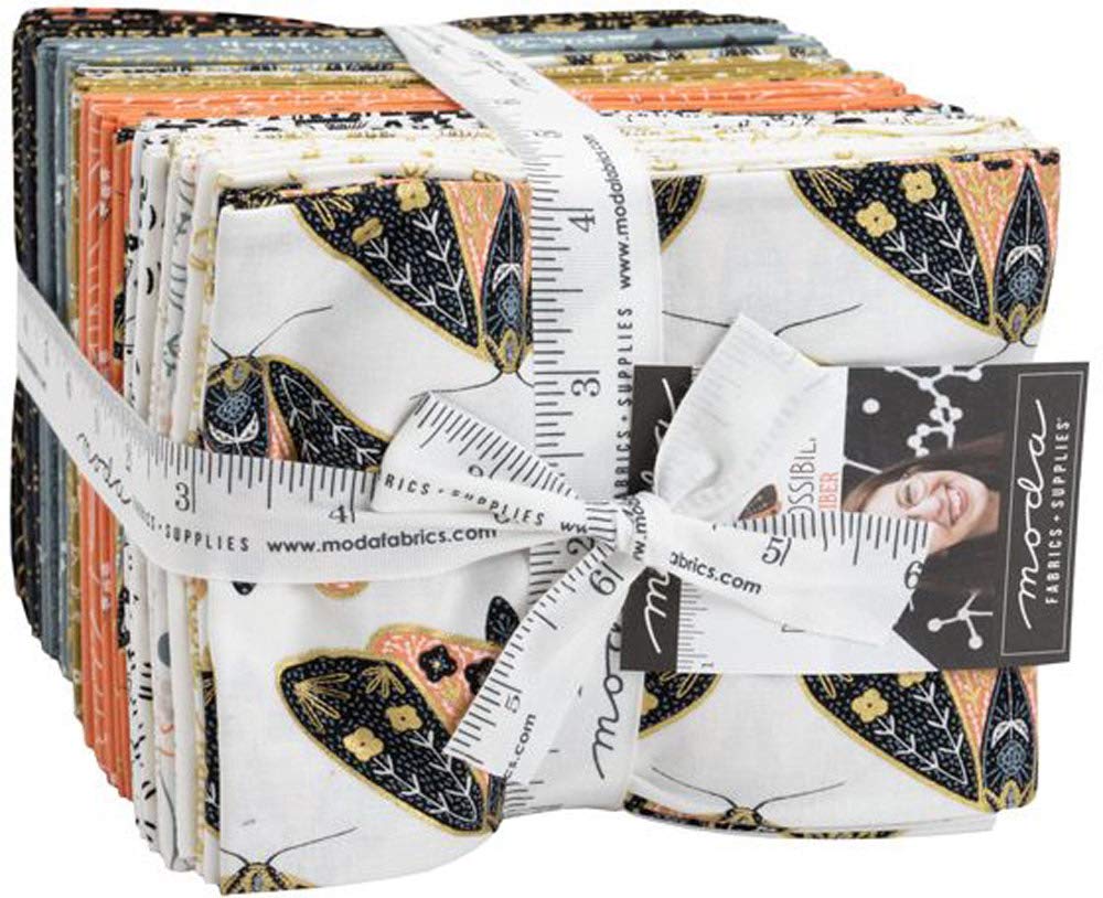 Moda Fabrics Dwell in Possibility AB Bundle by Gingiber; 33 18-inch by 22-inch Precut Fabric Fat Quarters(48310AB)