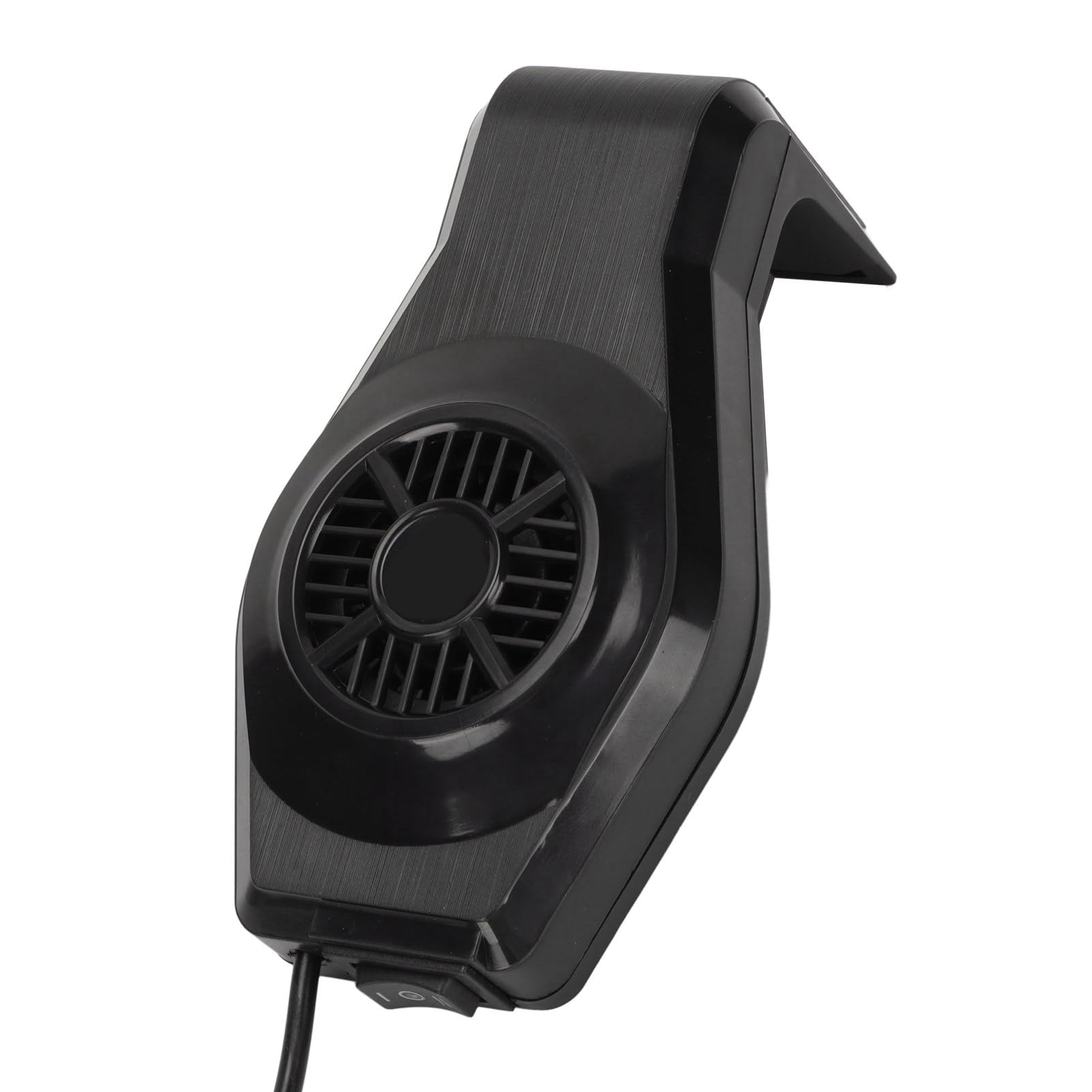 Yosoo Health Gear Ventola di Raffreddamento per Acquario, Silenziosa con Uscita d’Aria a 45°, Montaggio a Parete, USB, per Acquari fino a 30cm e Spessore Vetro 9mm