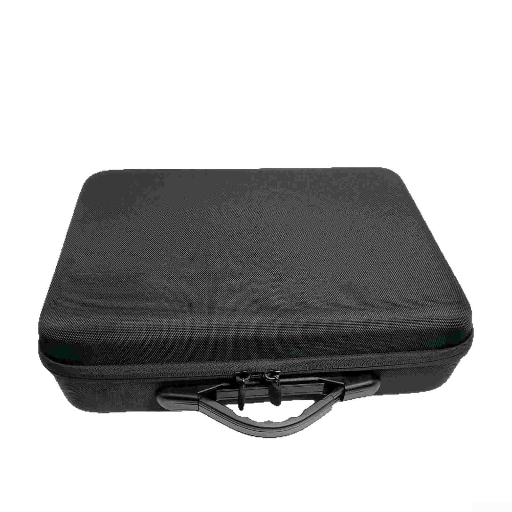 Custodia rigida da viaggio, in EVA, portatile, su misura, antiurto, leggera, con impugnatura in silicone e tasche organizer per professionisti in viaggio