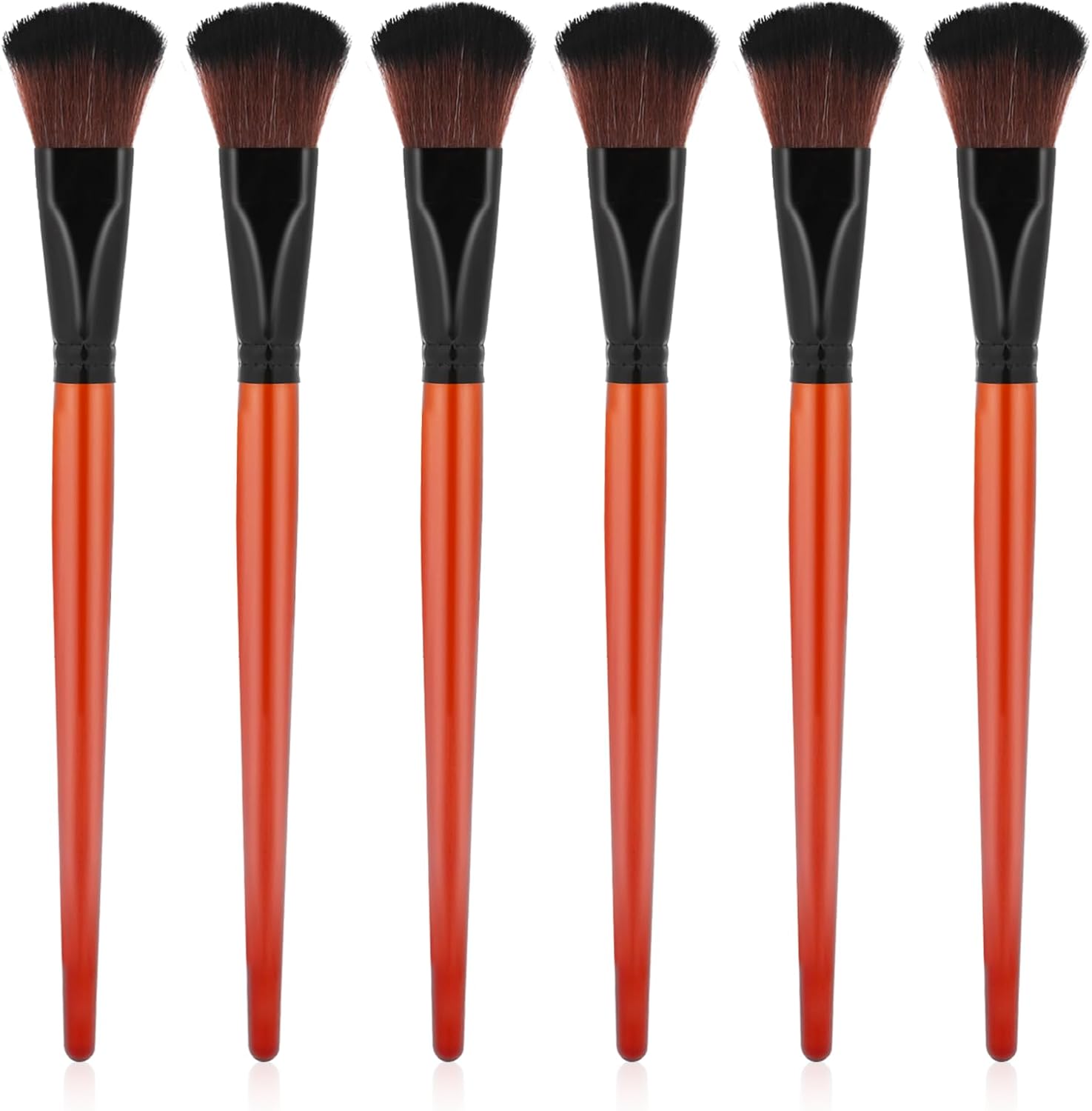 6 Pcs Mop Brush for Acrylic Painting 1 Inch Blending Brush