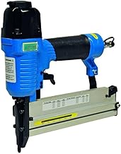 Güde Druckluft-Klammergerät/Nagler (max. 6 bar, Test GUT - SEHR GUT, Tiefenkontrollrad, Sicherheitsschlagsperre, inkl. 1500 Klammern (20/32/40 mm) & 2000 Stifte (25/40 mm), Ölflasche, Tragekoffer)