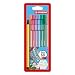 Premium Felt Tip Pen - STABILO Pen 68 wallet of 8 pastel shades
