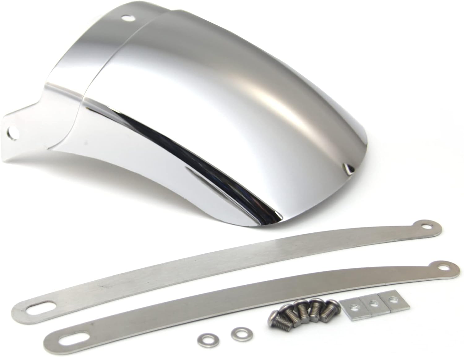 Front Fender Extension for Honda GL1800 Models & F6B 01-17 (Except airbag Models), Chrome Plated Sticker Decal Motorcycle Decoration Accessories