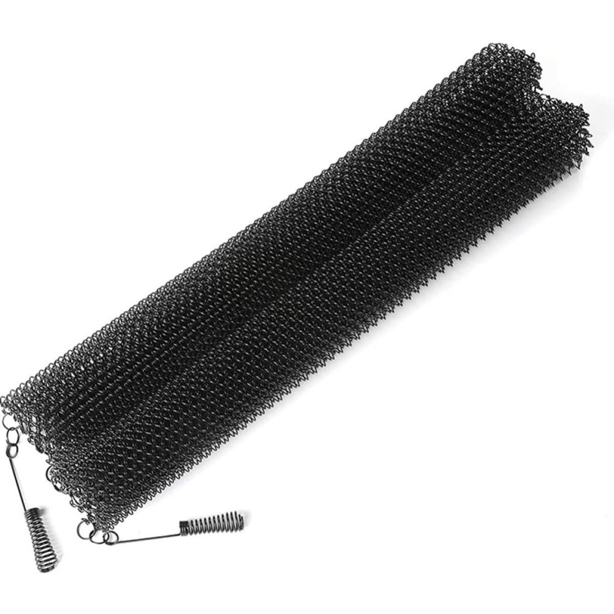 2 Pièces Panneau Pare-feu en Fer pour Cheminée, Simple, Élégant