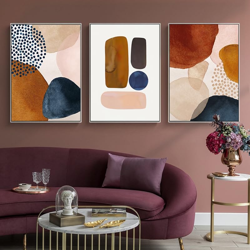 Modern Geometric Plant Decoration Poster, Artistic Abstract Decoration Painting - Image 4