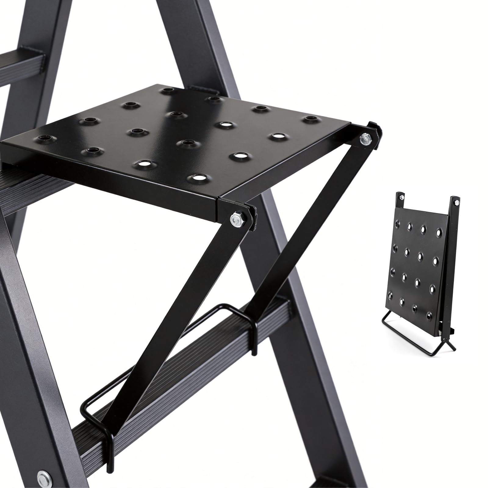 Ladder Platform Attachment Anti-Slip Work Stand