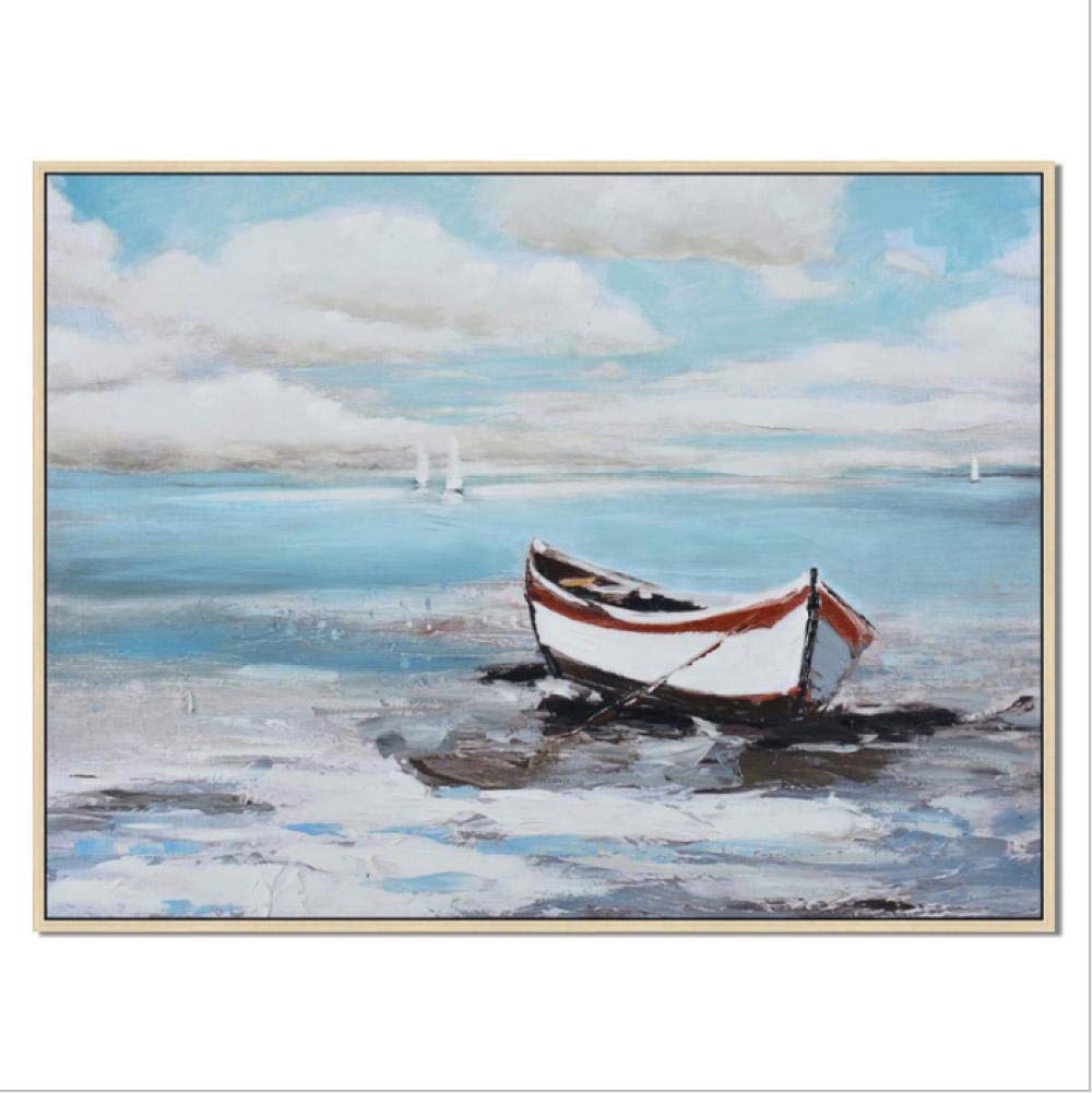 Peinture toile triple fleur pour sublimer un grand mur vide d'hôtel ou de maison
