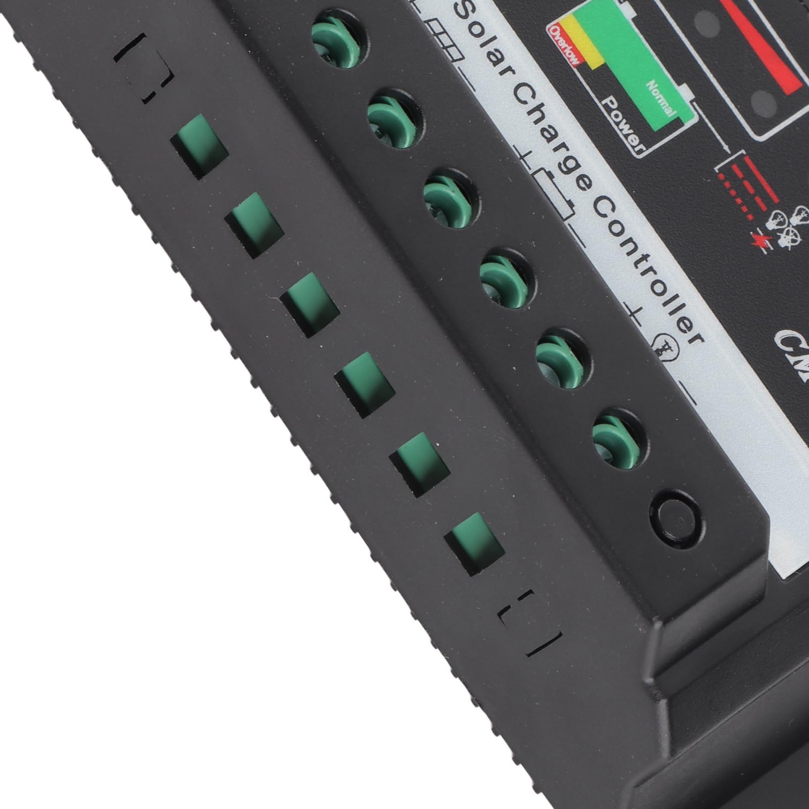 Regolatore di carica per pannello solare di sicurezza portatile 30A 12/24V