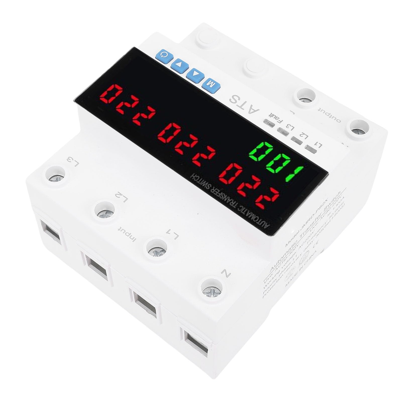 Mingzhe Automatic Transfer Switch 100A, Versatile 3 Phase Voltage