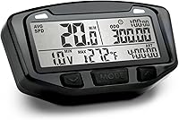 Vista 3 de Trail Tech 712-114 Kit de medidor digital de velocímetro delantero con medidor de voltios