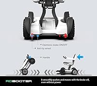 Vista 9 de Dispositivo inteligente para silla de ruedas eléctrica, plegado automático, control remoto, inteligente, compacto y resistente, potente motor dual