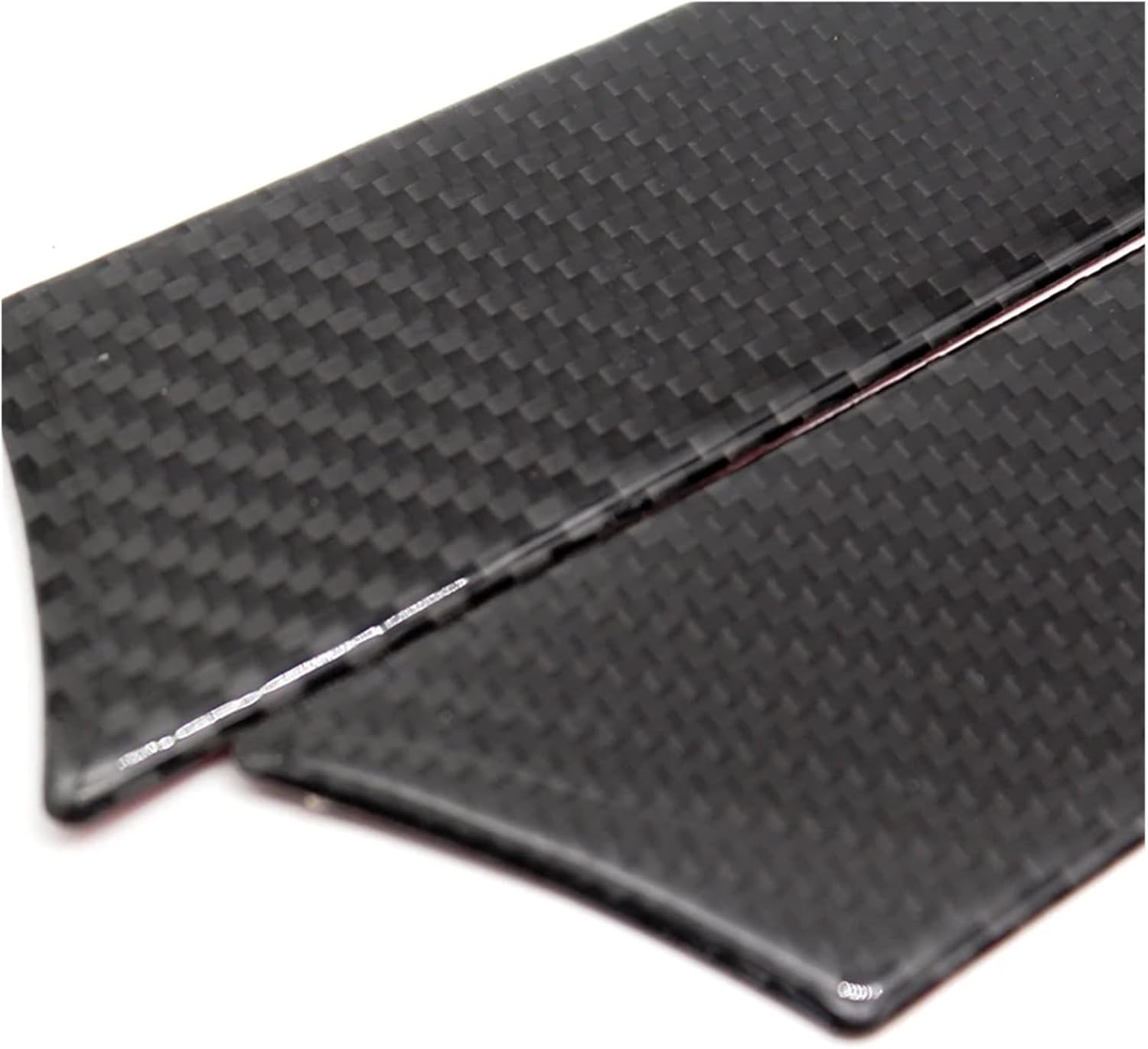 Car Carbon Fiber Window Door Panel Trim Compatible with Audi A4 B8 A5 2010 2011 2012 2013 2014 2015 2016