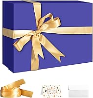 Vista 18 de Cajas de regalo blancas con tapas, caja de regalo de 9 x 7 x 4 pulgadas con cinta, cajas de regalo plegables con cierre magnético para regalos, caja
