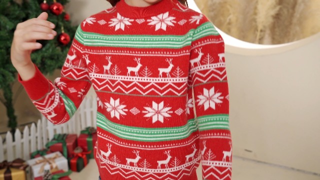 Amazon.com: Fdqin Kids Boys Girls Ugly Xmas Sweaters Long