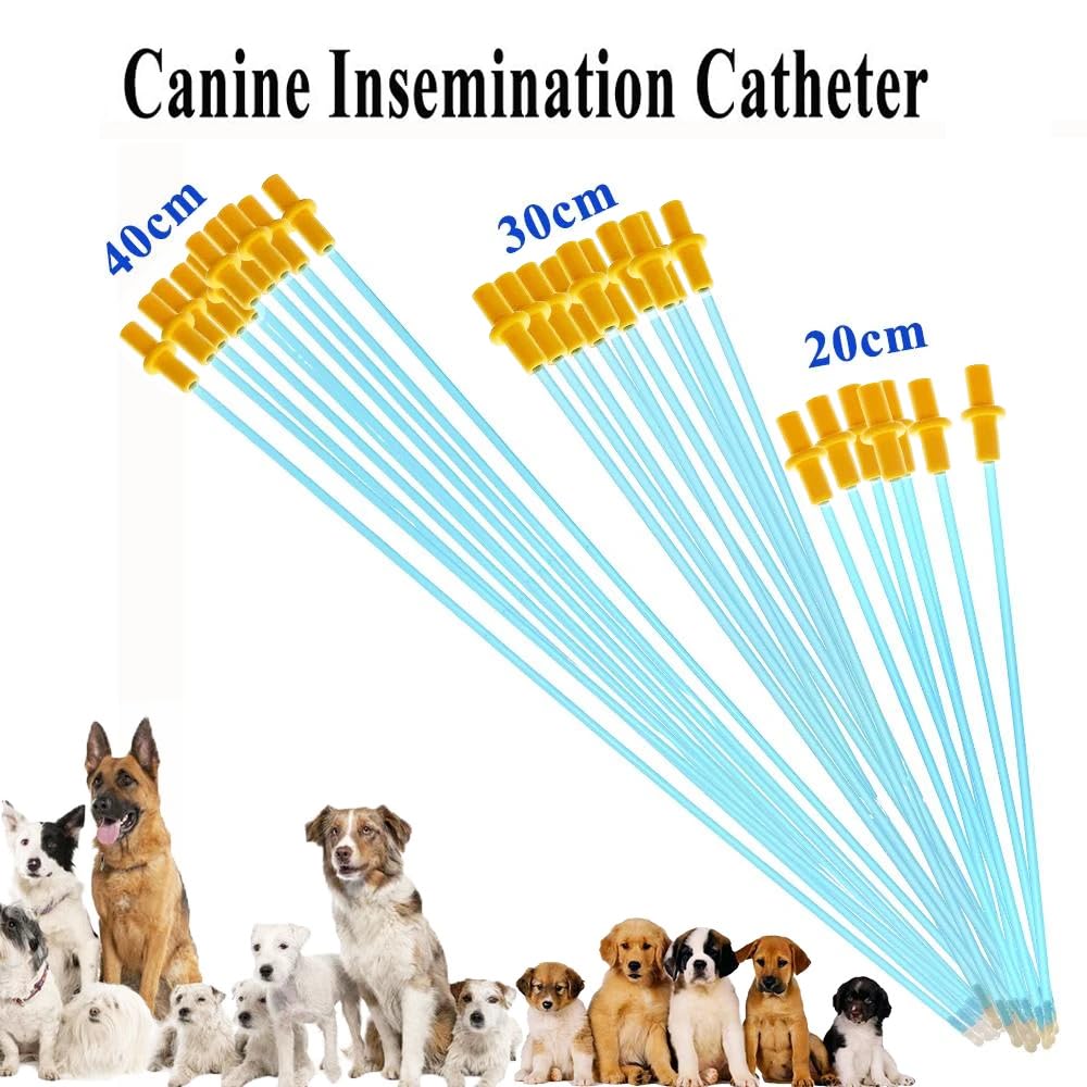 20Pcs Pet Canine Dog Goat Sheep Artificial Insemination Breed Whelp Catheter Rod Ang 5c74da83aa81684449968be0