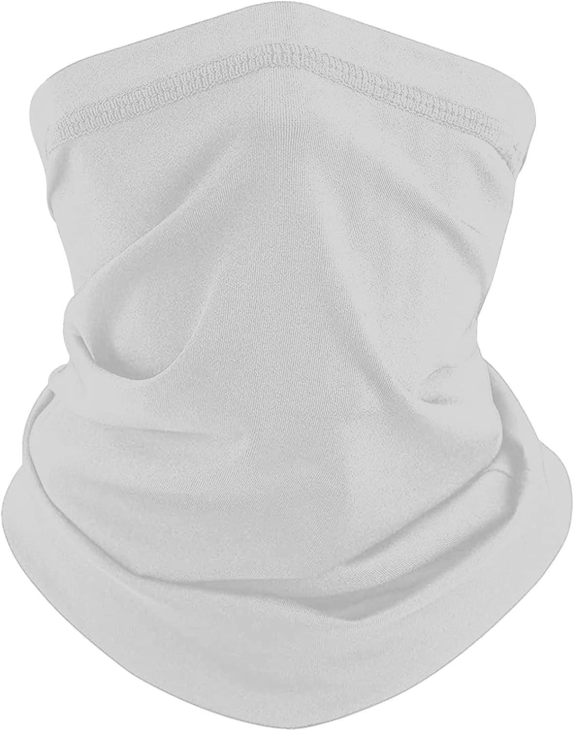 ARMORAY Face Mask Washable & Reusable Balaclava Neck Gaiter - Sun Protection Bandana Scarf Masks for Men & Women Hiking Fishing (White) : Sports & Outdoors
