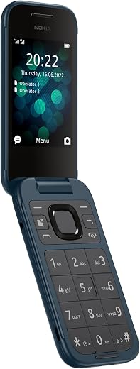 Nokia 2660 Flip 4G Volte keypad Phone with Dual SIM, Dual Screen, inbuilt MP3 Player & Wireless FM Radio | 1 Year Replacem...