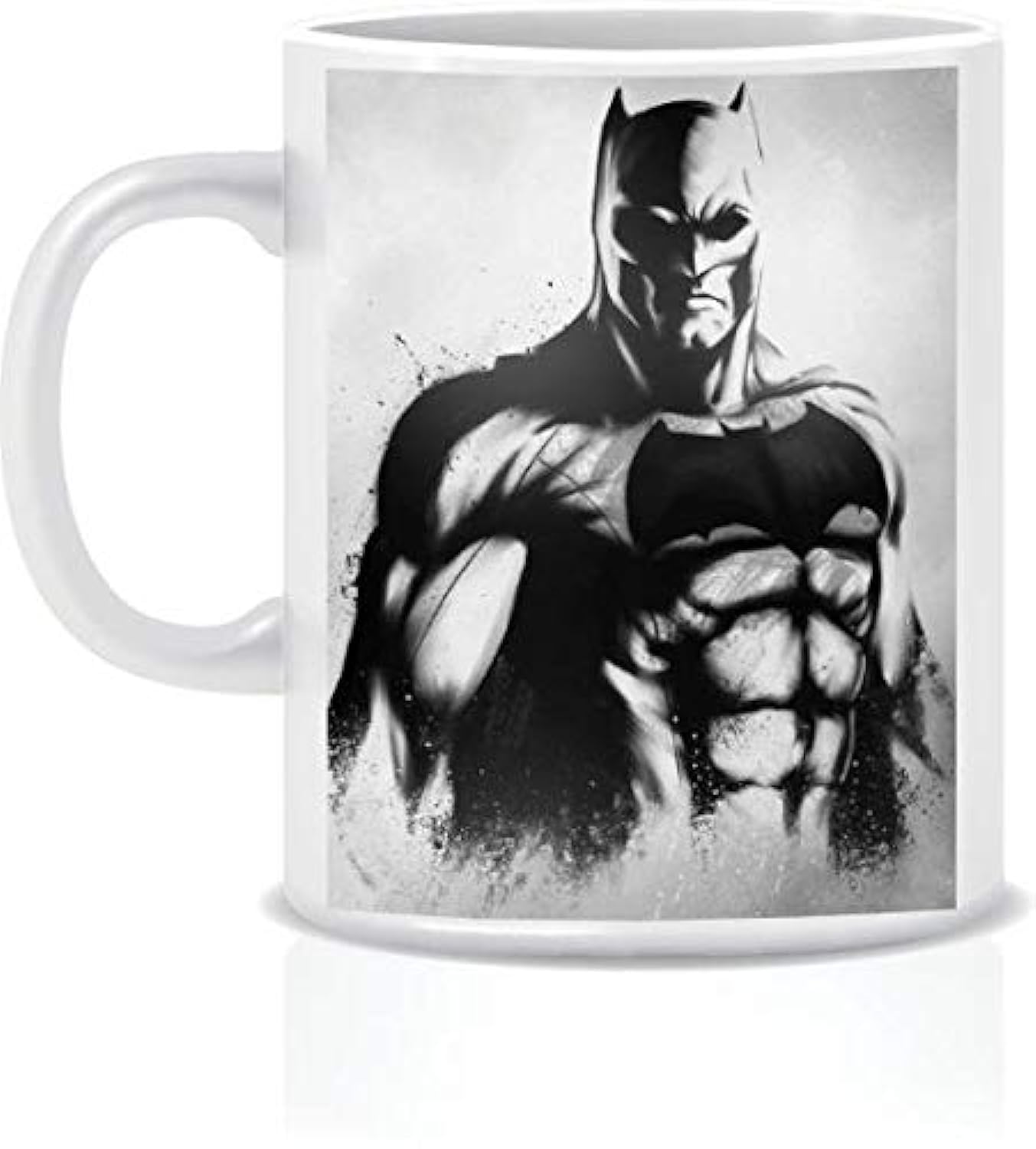 Batman White Ceramic Mug
