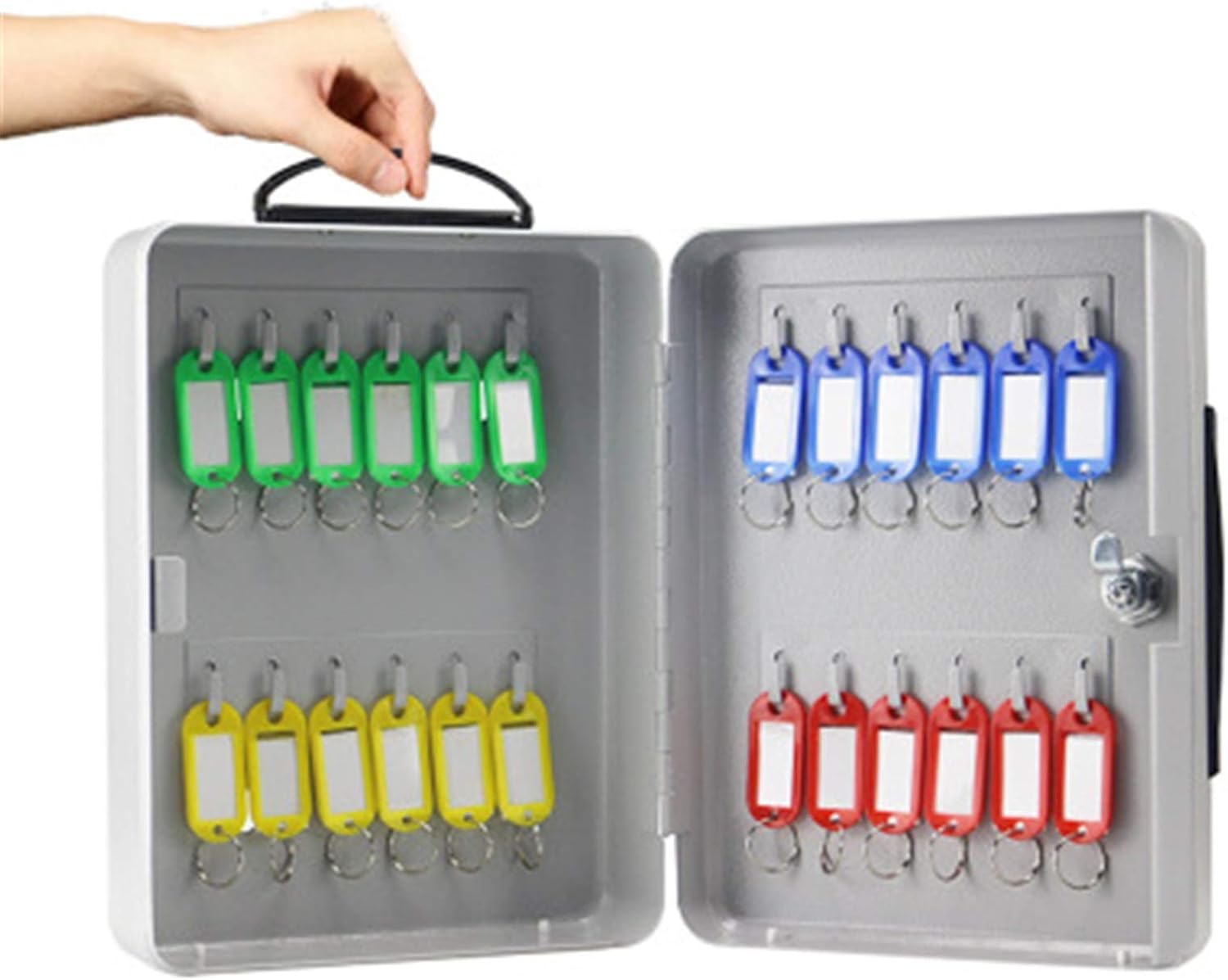 Amazon.co.jp キーボックス キー キャビネット キー ロック ポジション キー キャビネット ロック ボックス キー