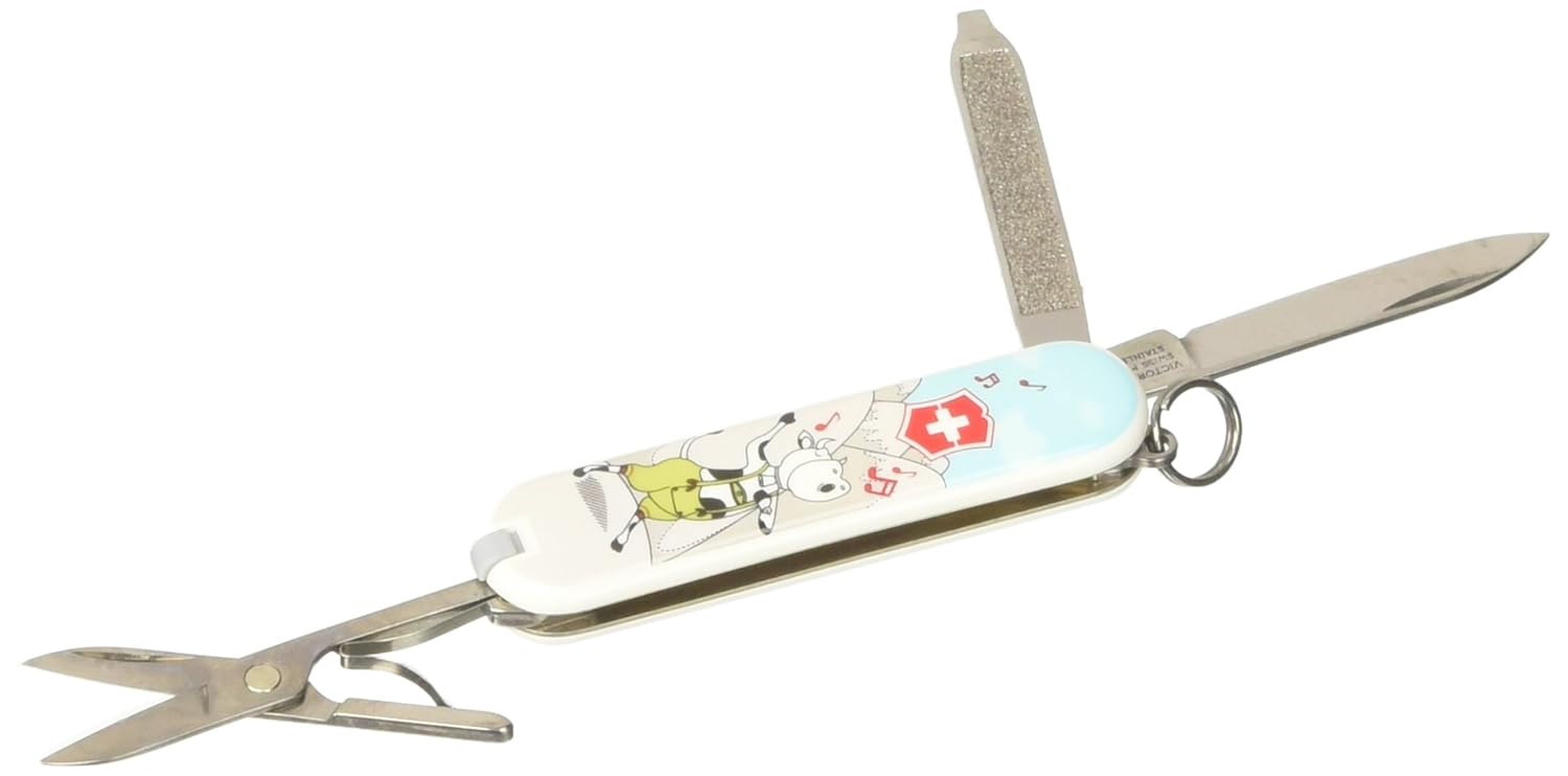 Victorinox Classic, 58mm, "YodelayHEEmoo" "Swiss Army Knife" Amazon