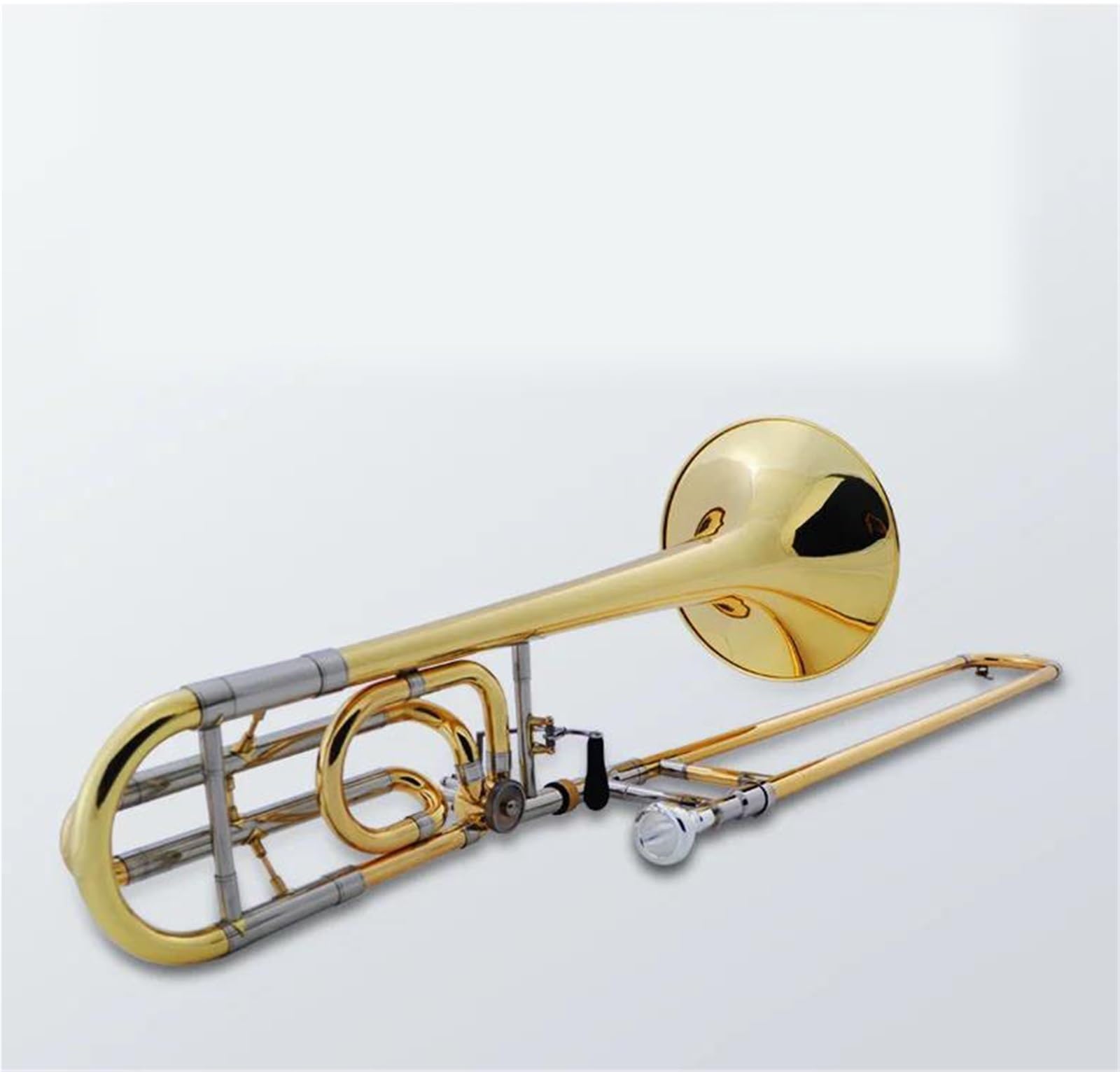 Tenorposaune Blasinstrument Professional Performance Goldlack In BF Profiposaune
