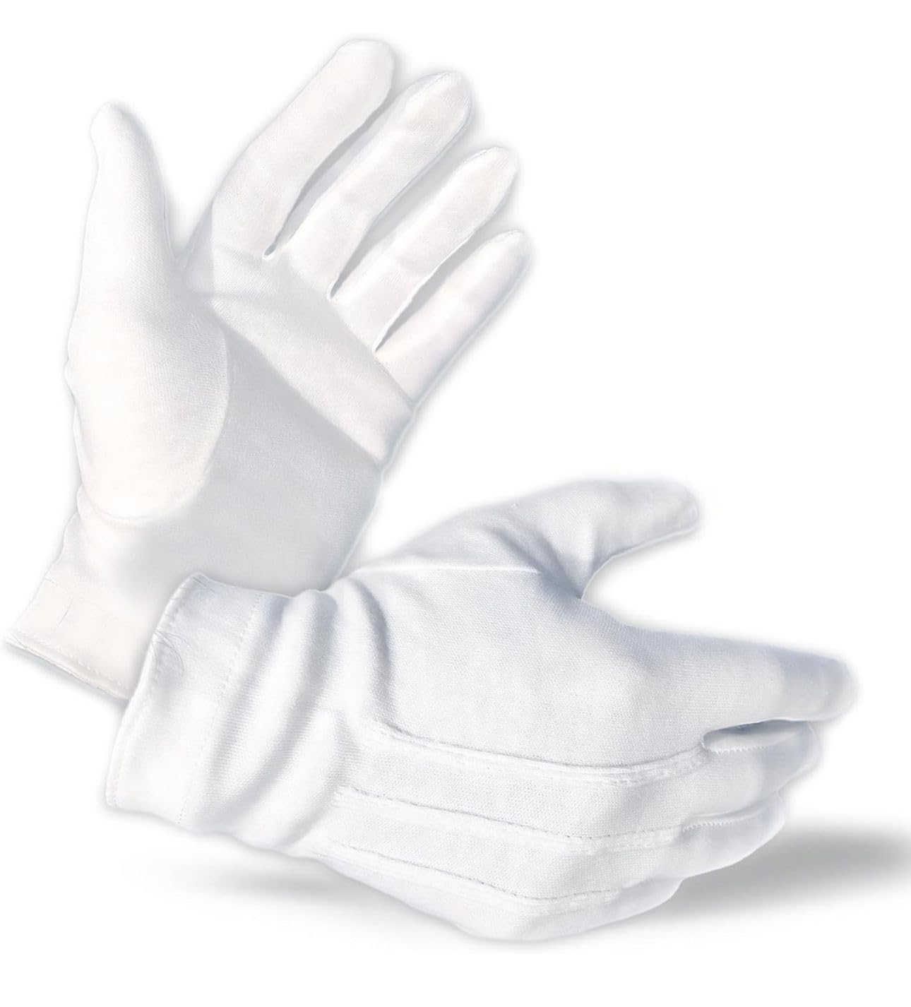 white glavs for hand cotton gloves size ragular