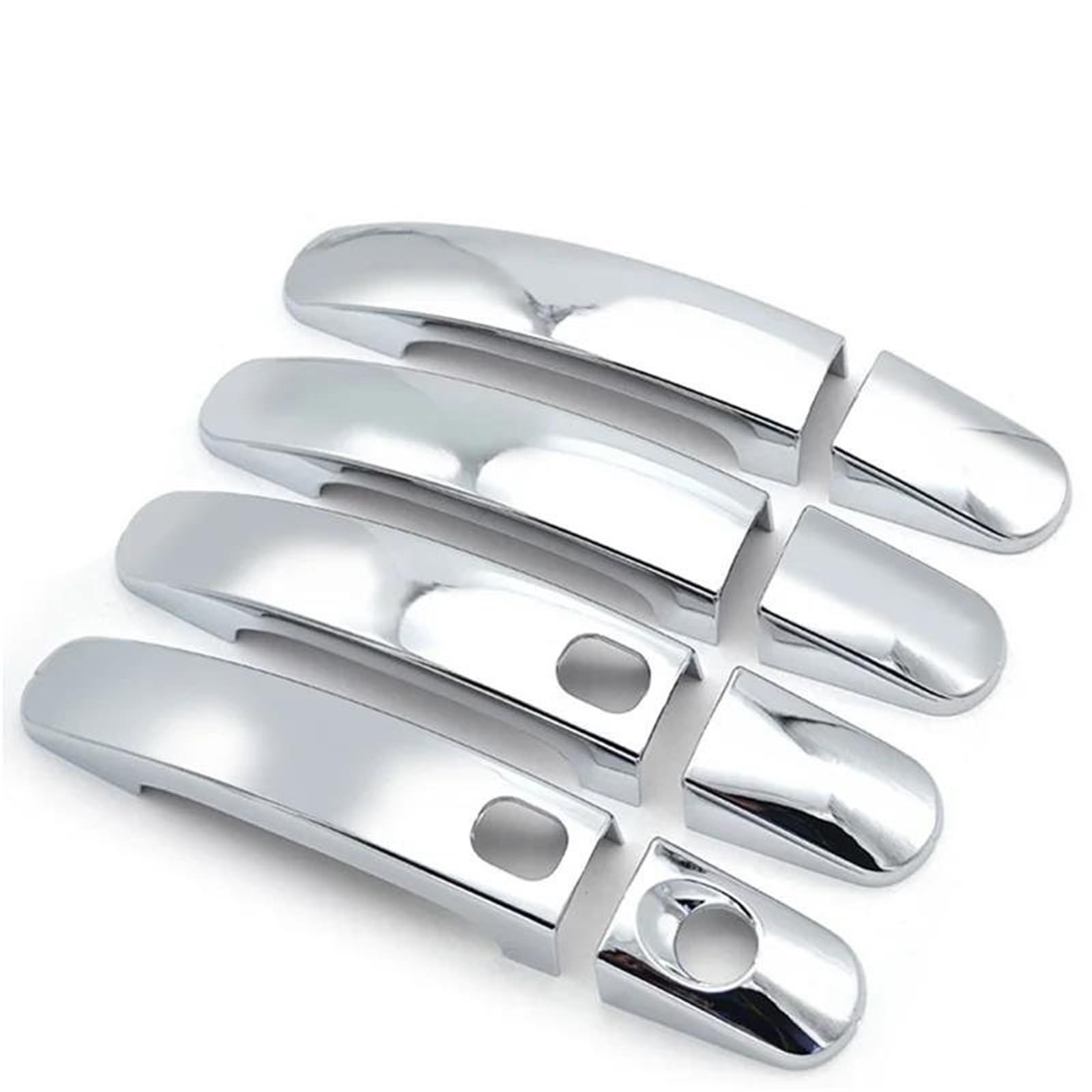 YSDSLS Car Exterior Door Handle Cover Trim Overlay Keyless Entry for Ford for C-Max 2003-2019