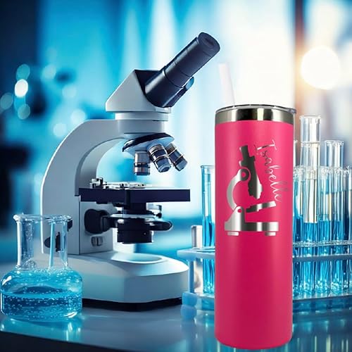 Miniatura 4 de Lab Tech - Vaso delgado personalizado grabado con láser de 20 onzas, regalo, vaso personalizado de tecnología de laboratorio, regalo de técnico de